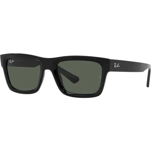 Rectangular Sunglasses Warren Rb4396 667771 , unisex, Sizes: 57 MM - Ray-Ban - Modalova