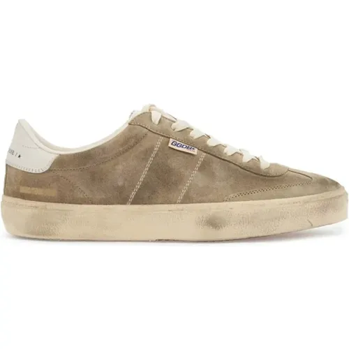 Suede Leather Star Sneakers , male, Sizes: 6 UK - Golden Goose - Modalova