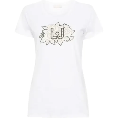Casual T-Shirt for Everyday Wear , female, Sizes: M - Liu Jo - Modalova