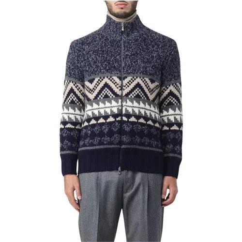 Stylish Zip-Through Sweatshirt , male, Sizes: 2XL - BRUNELLO CUCINELLI - Modalova