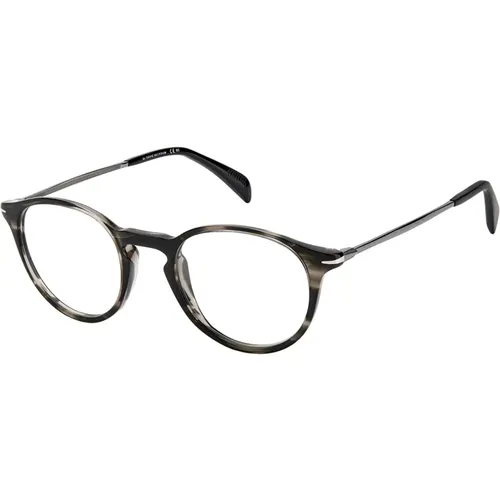 DB 1049 Sonnenbrille - Grauer Horn , unisex, Größe: 48 MM - Eyewear by David Beckham - Modalova