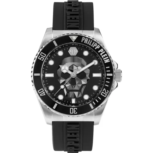 The $kull Diver Watch , male, Sizes: ONE SIZE - Philipp Plein - Modalova