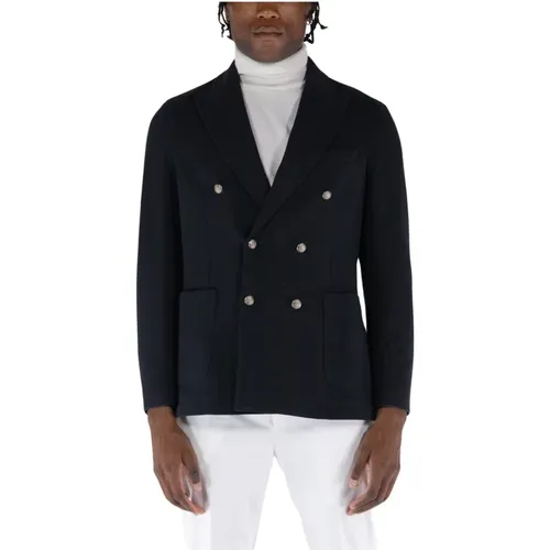 Double-Breasted Jacket , male, Sizes: 2XL, M, XL - Circolo 1901 - Modalova