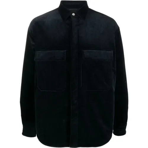 Elegant Cotton Jacket , male, Sizes: L, 2XL - Giorgio Armani - Modalova