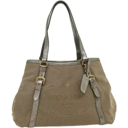 Pre-owned Leather prada-bags , female, Sizes: ONE SIZE - Prada Vintage - Modalova