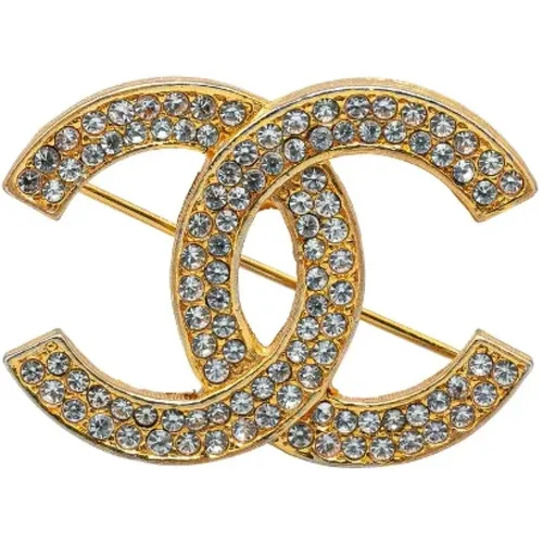 Pre-owned Metal brooches , female, Sizes: ONE SIZE - Chanel Vintage - Modalova