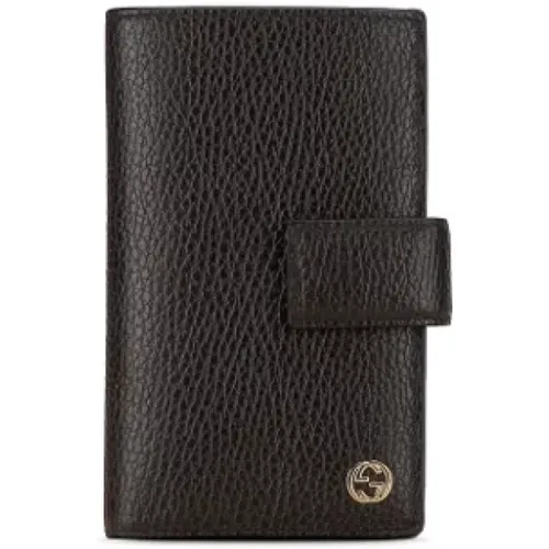 Pre-owned Leather wallets , female, Sizes: ONE SIZE - Gucci Vintage - Modalova