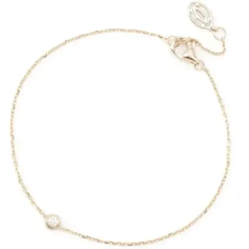 Pre-owned Jewellery, female, , Size: ONE SIZE Pre-owned Rose Gold bracelets - Cartier Vintage - Modalova