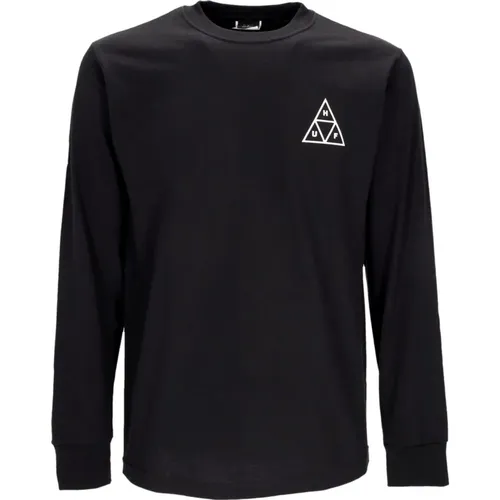 Sweatshirts, male, , Size: XL Triangle Long Sleeve Tee - HUF - Modalova