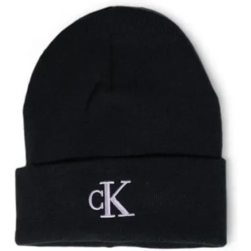 Beanies, female, , Size: ONE SIZE Polyester Beanie Hat - Calvin Klein Jeans - Modalova