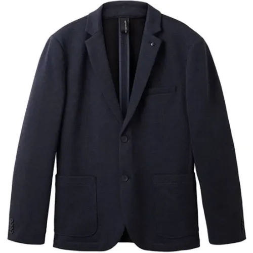 Reiseblazer Jacke , Herren, Größe: M - Tom Tailor - Modalova