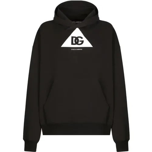 Hooded Sweatshirt , male, Sizes: L, M - Dolce & Gabbana - Modalova