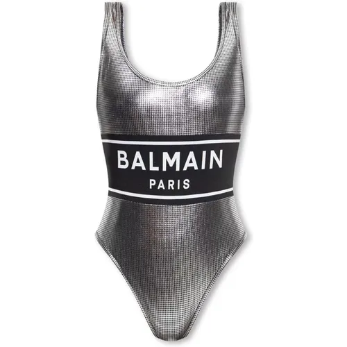 One-piece swimsuit , female, Sizes: S - Balmain - Modalova