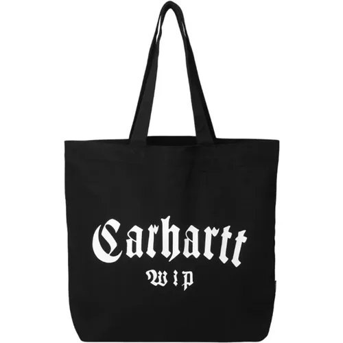 Canvas Graphic Tote Large , male, Sizes: ONE SIZE - Carhartt WIP - Modalova