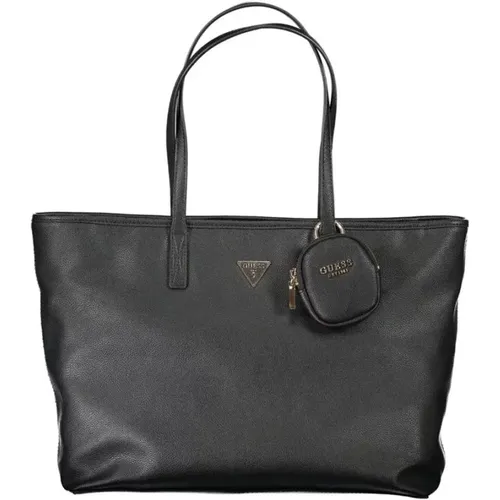 Tote Bags, female, , Size: ONE SIZE PU Leather Tote Handbag - Guess - Modalova