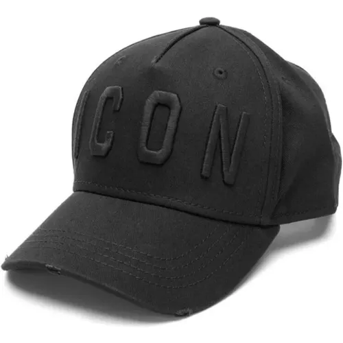 Caps, male, , Size: ONE SIZE Icon Baseball Cap - Dsquared2 - Modalova