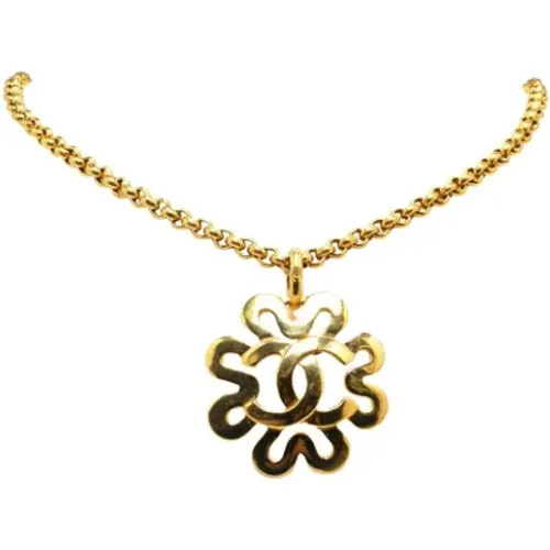 Pre-owned Jewellery, female, , Size: ONE SIZE Pre-owned Gold chanel-jewelry - Chanel Vintage - Modalova