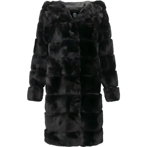 Women Fur Winter Jacket - 610Z , female, Sizes: S, L, XL - Gentile Bellini - Modalova