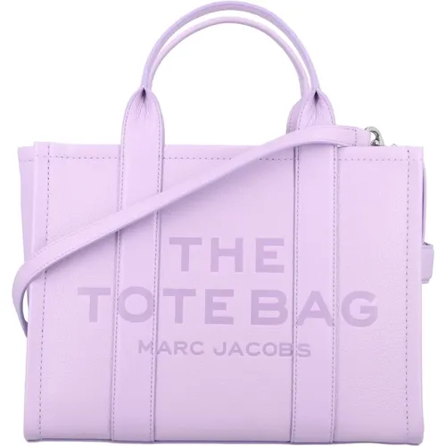 Leather Medium Tote Bag , female, Sizes: ONE SIZE - Marc Jacobs - Modalova