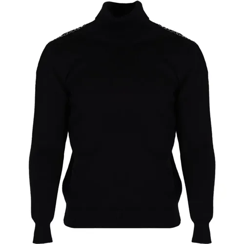 Turtlenecks, male, , Size: 2XL Elegant Wool Blend Sweater - Les Hommes - Modalova