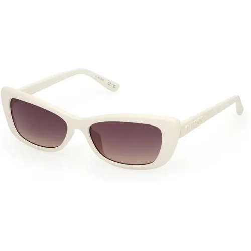 Stylish Sunglasses with Frame , female, Sizes: 55 MM - Guess - Modalova