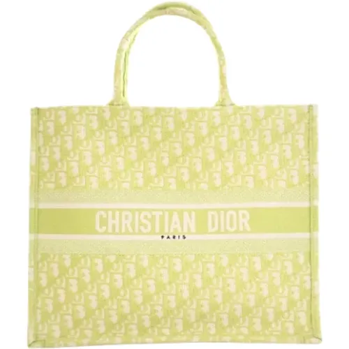 Pre-owned Tote Bags, female, , Size: ONE SIZE Pre-owned Canvas dior-bags - Dior Vintage - Modalova