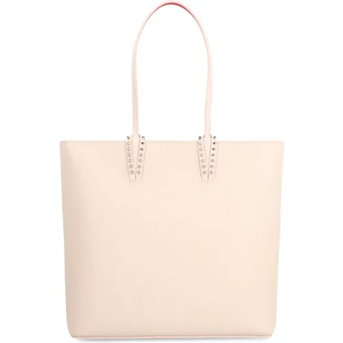 Nieten Leder Tote Tasche - Christian Louboutin - Modalova