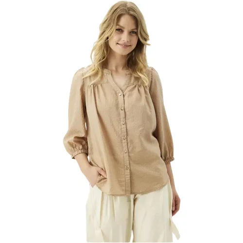 Flora Shirt Sand Bluse IN FRONT - IN FRONT - Modalova