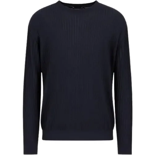 Crew Neck Sweater , male, Sizes: M, XL, S - Emporio Armani - Modalova