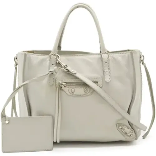 Pre-owned Tote Bags, female, , Size: ONE SIZE Pre-owned Leather balenciaga-bags - Balenciaga Vintage - Modalova