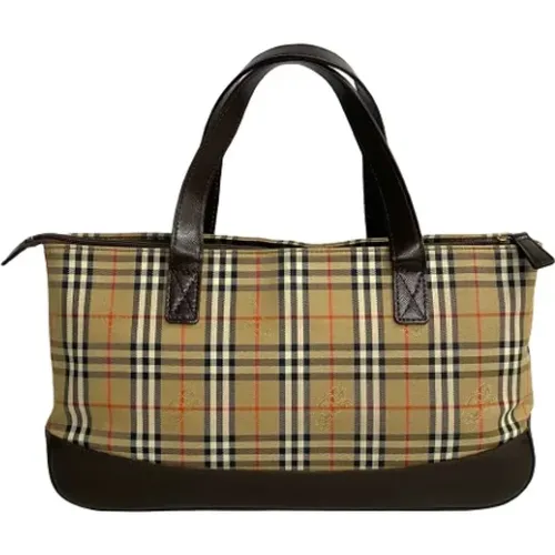 Pre-owned Canvas totes , female, Sizes: ONE SIZE - Burberry Vintage - Modalova