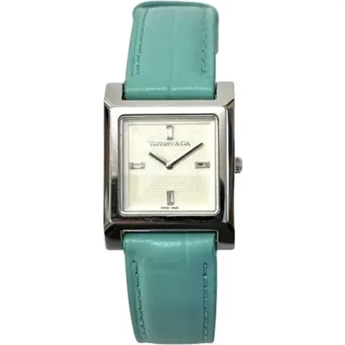 Pre-owned Stainless Steel watches , female, Sizes: ONE SIZE - Tiffany & Co. Pre-owned - Modalova