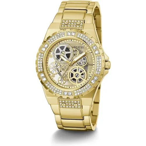 Elegant Reveal Analog Bracelet Watch , female, Sizes: ONE SIZE - Guess - Modalova