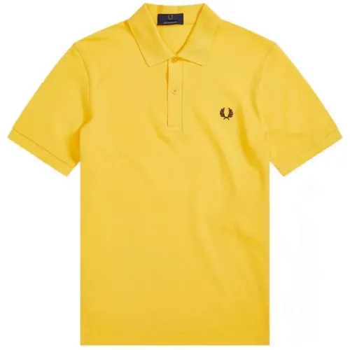 Polo Shirts, male, , Size: XS Original Plain Polo - Made in England - Fred Perry - Modalova