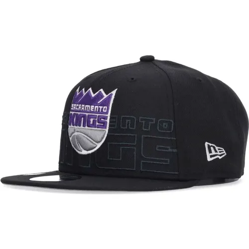 Caps, male, , Size: ONE SIZE Flat Visor Snapback NBA Draft Cap Kings - new era - Modalova