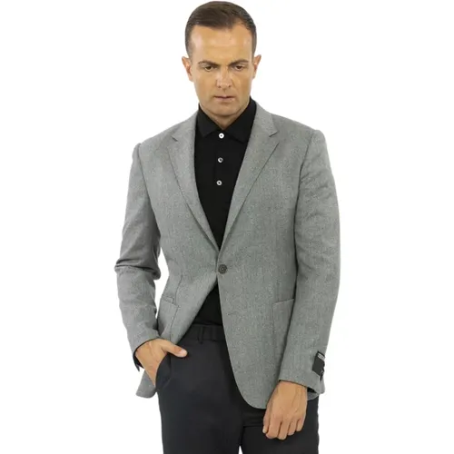 Blazers, male, , Size: 2XL Blazer - Ermenegildo Zegna - Modalova