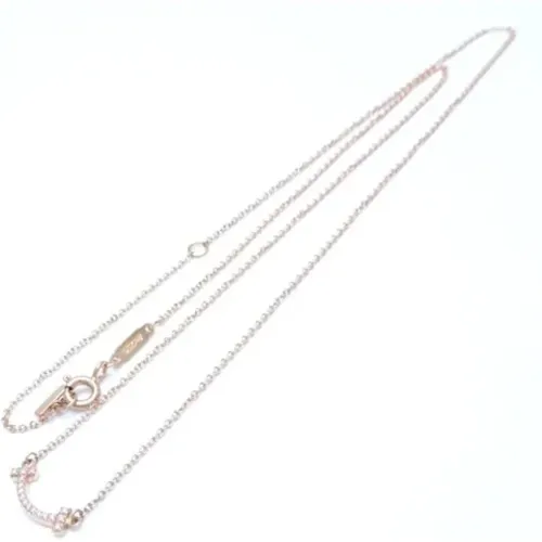 Pre-owned Jewellery, female, , Size: ONE SIZE Pre-owned Rose Gold necklaces - Tiffany & Co. Pre-owned - Modalova