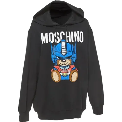 Pre-owned Knitwear & Sweatshirts, female, , Size: M Pre-owned Cotton tops - Moschino Pre-Owned - Modalova