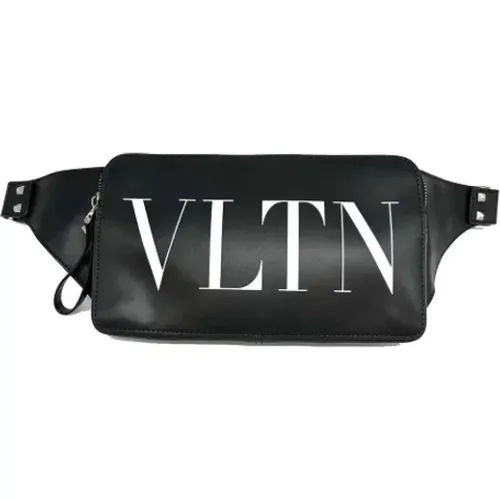 Pre-owned Belt Bags, male, , Size: ONE SIZE Pre-owned Leather crossbody-bags - Valentino Vintage - Modalova