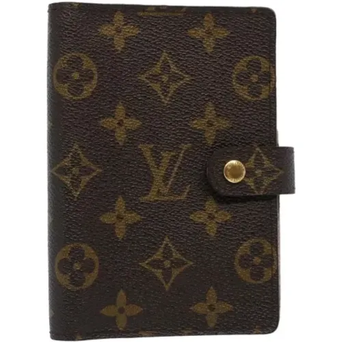 Pre-owned Coated canvas home-office , female, Sizes: ONE SIZE - Louis Vuitton Vintage - Modalova