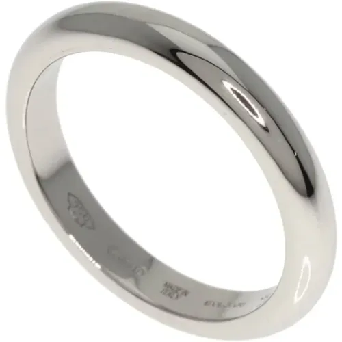 Pre-owned Jewellery, female, , Size: ONE SIZE Pre-owned Platinum rings - Bvlgari Vintage - Modalova