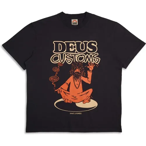 Emphatic Wave Tee , Herren, Größe: XL - Deus Ex Machina - Modalova