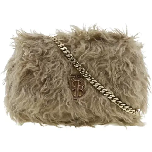 Pre-owned Shoulder Bags, female, , Size: ONE SIZE Pre-owned Fur shoulder-bags - Burberry Vintage - Modalova