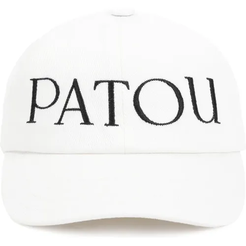 Caps, female, , Size: S Neutral Logo Cap Women's Accessories - Patou - Modalova