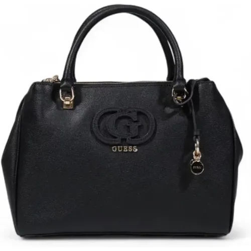 Tote Bags, female, , Size: ONE SIZE Cecilia Satchel Logo Embellished - Guess - Modalova