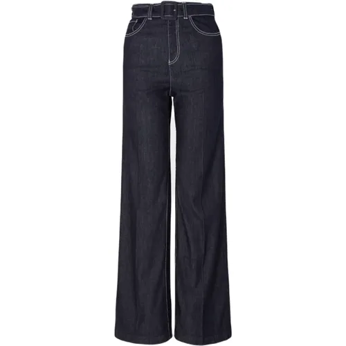 Gerades Jeans , Damen, Größe: W31 - Emporio Armani - Modalova