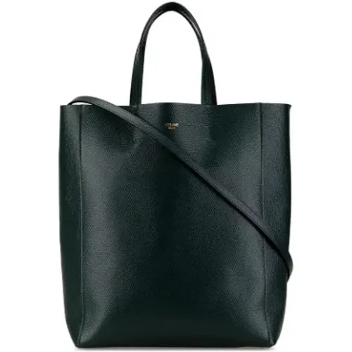 Pre-owned Tote Bags, female, , Size: ONE SIZE Pre-owned Leather totes - Celine Vintage - Modalova