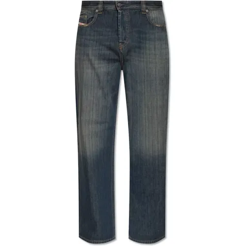 Weit geschnittene Jeans 2001 D-Macro L.30 , Herren, Größe: W32 L30 - Diesel - Modalova