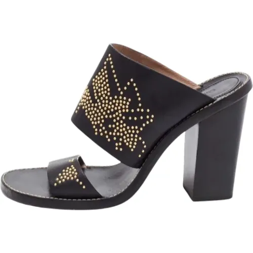Pre-owned Leather sandals , female, Sizes: 8 UK - Chloé Pre-owned - Modalova