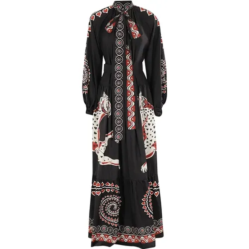 Maxi Dresses, female, , Size: M Elegant Athena Dress - La DoubleJ - Modalova